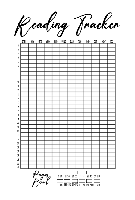 Book Review Journal - Comfy Book Nook