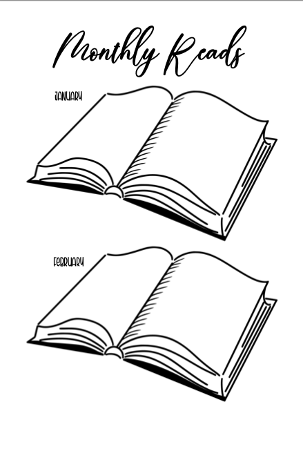 Book Review Journal - Comfy Book Nook