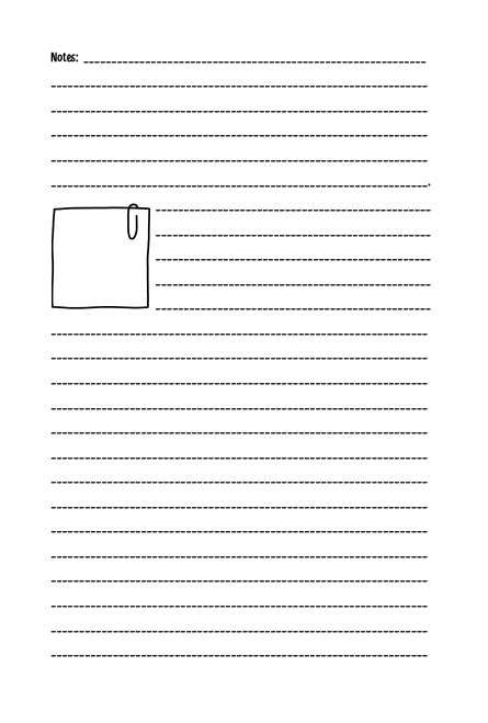Sermon Notes - Notebook
