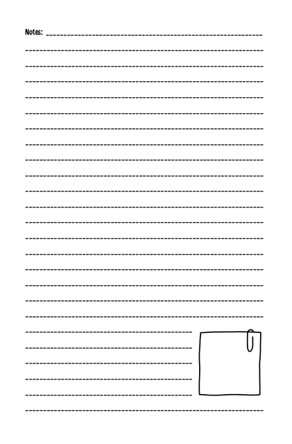 Sermon Notes - Notebook