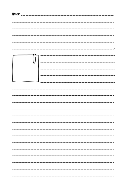 Sermon Notes - Willow Tree Notebook